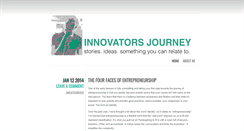 Desktop Screenshot of innovatorsjourney.com