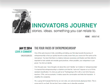 Tablet Screenshot of innovatorsjourney.com